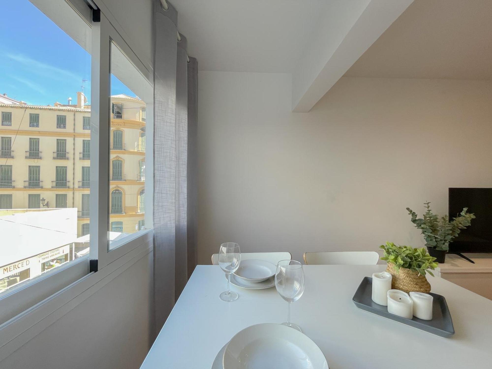 Moderno Apartamento Plz De La Merced Málaga Esterno foto
